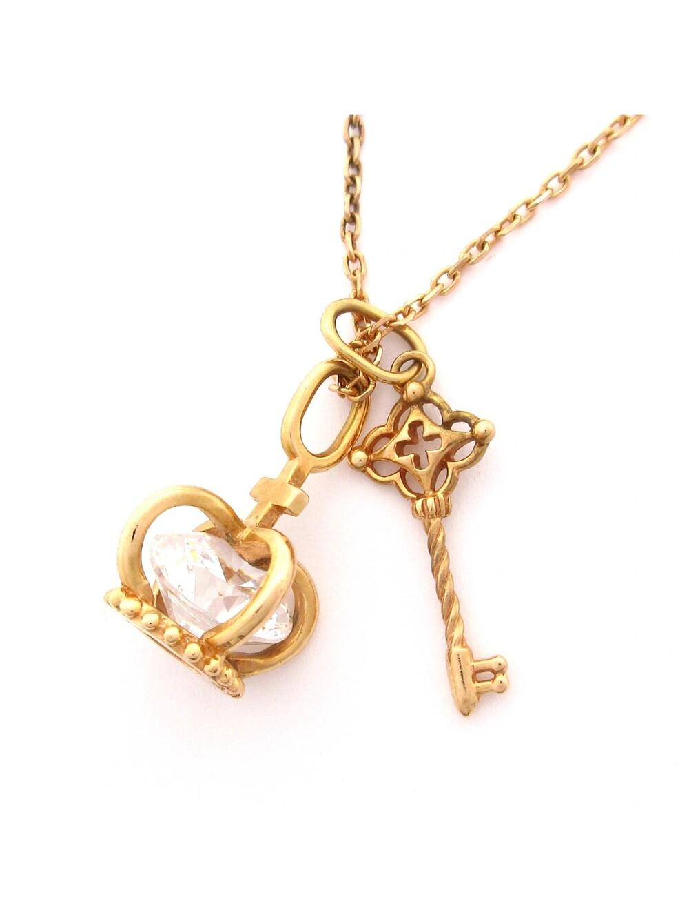 Nojess K10 Clear Rhinestones Necklace #343735N79B